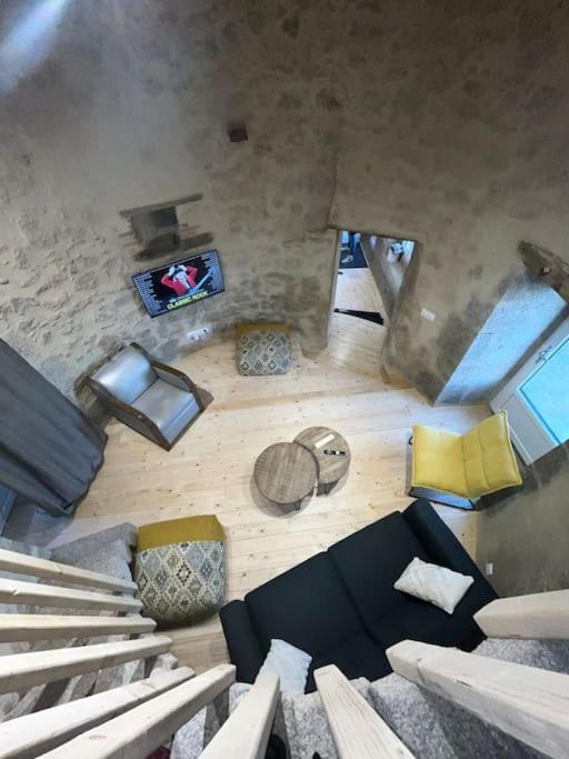 Neuvy-Bouin Loue Ancien Moulin A Vent Avec Piscine Et Jacuzziヴィラ エクステリア 写真